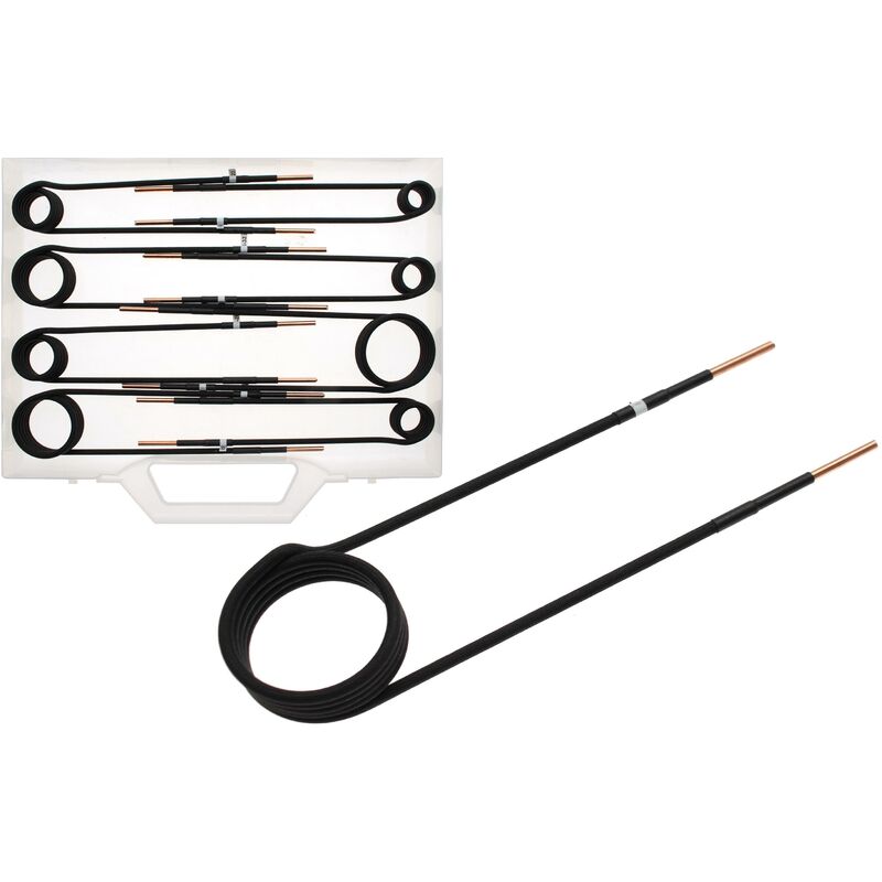 foto del prodotto serie di bobine di induzione per riscaldatore ad induzione forma diritta per 2169, 3390, 3391 8 pz.