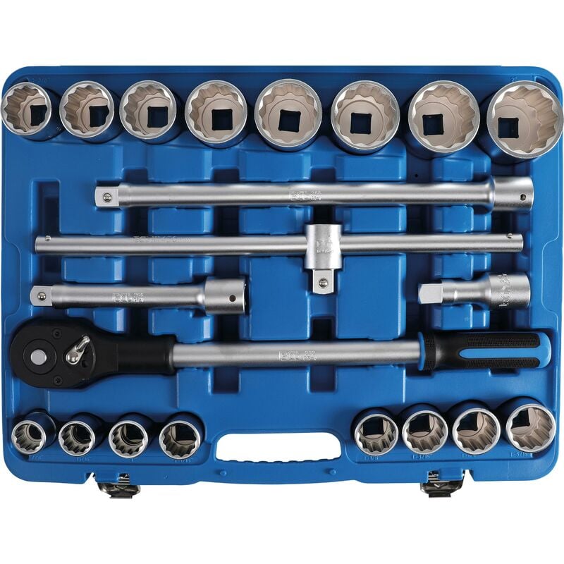 foto del prodotto serie di bussole 20 mm 3 4 dimensioni pollici 21 pz.
