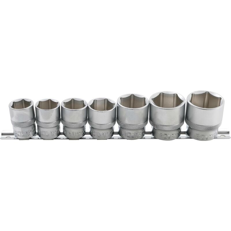 foto del prodotto serie di bussole, esagonali 12,5 mm 1 2 20 32 mm 7 pz.