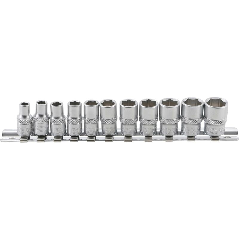 foto del prodotto serie di bussole esagonali 6,3 mm 1 4 dimensioni in pollici 11 pz.