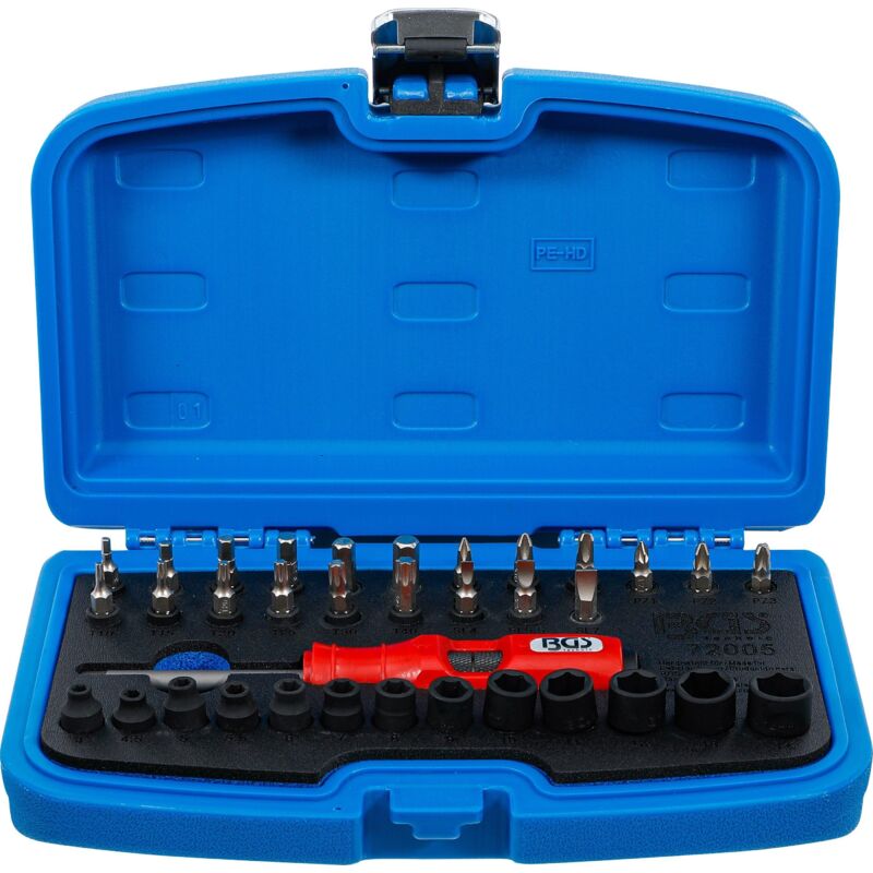 foto del prodotto serie di cacciaviti a percussione 6,3 mm 1 4 36 pz.