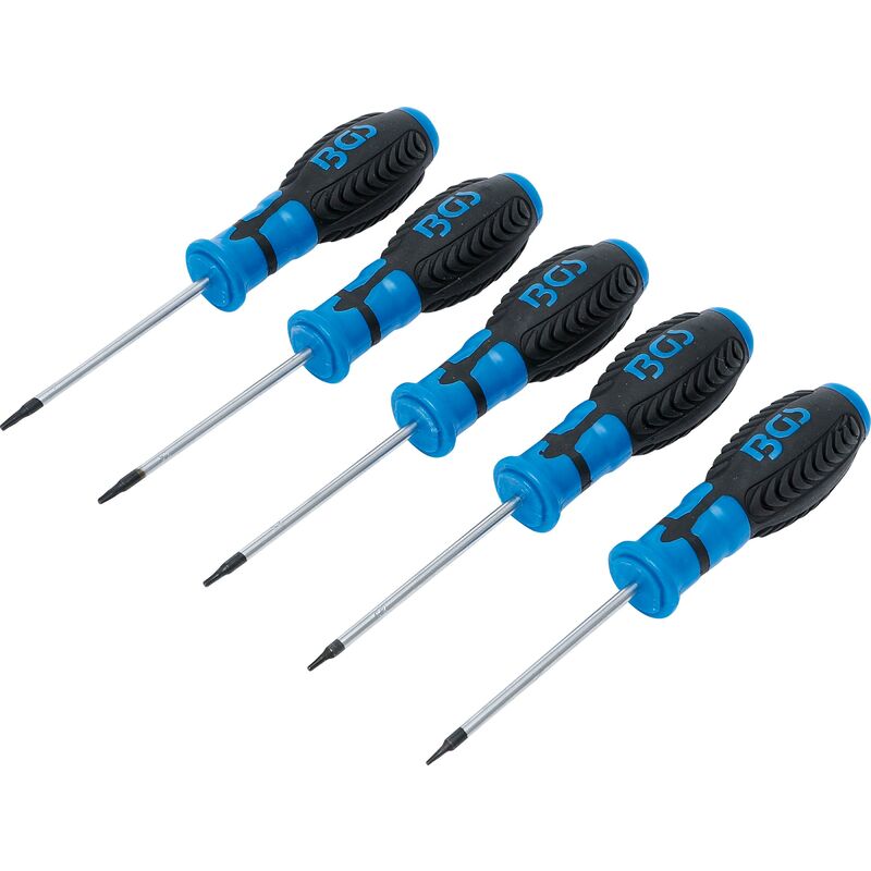 foto del prodotto serie di cacciaviti profilo a t per torx t6 t10 5 pz.