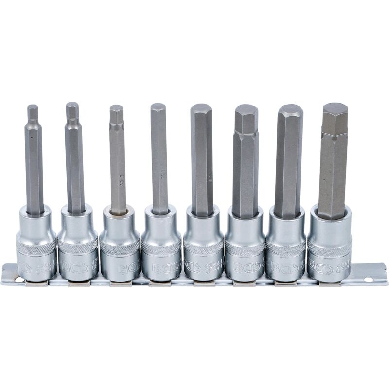 foto del prodotto serie di chiavi a bussola 12,5 mm 1 2 esagono interno 5 13 mm 8 pz.