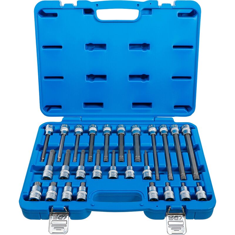 foto del prodotto serie di chiavi a bussola 12,5 mm 1 2 poligonale interno per xzn 26 pz.