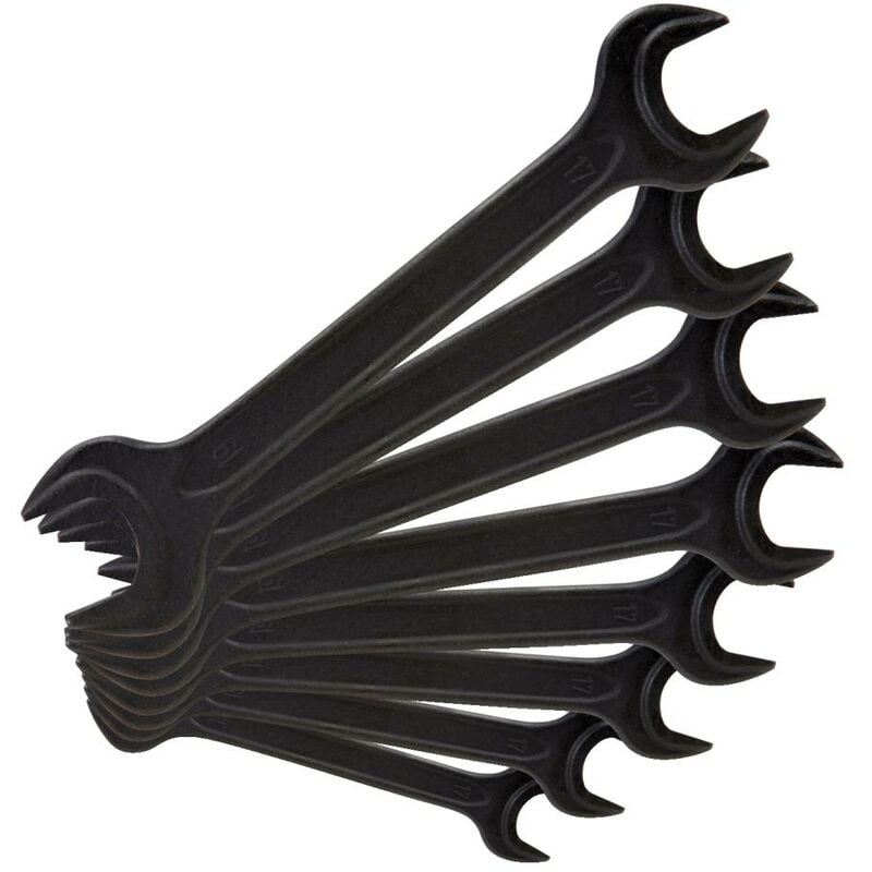 foto del prodotto serie di chiavi a forchetta doppie,8pz.6x7 20x22mm