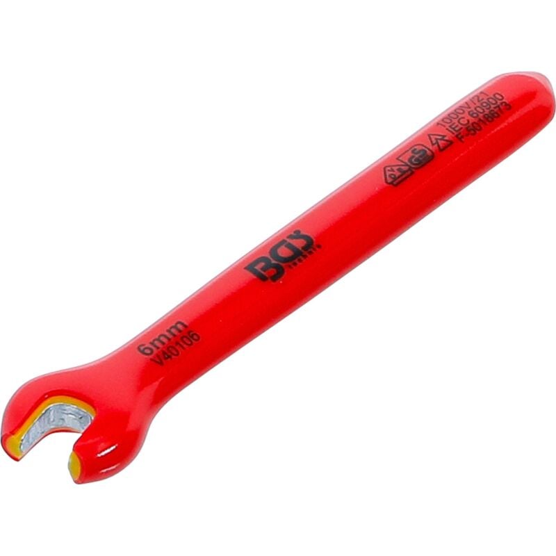 foto del prodotto serie di chiavi a forchetta vde 6 mm