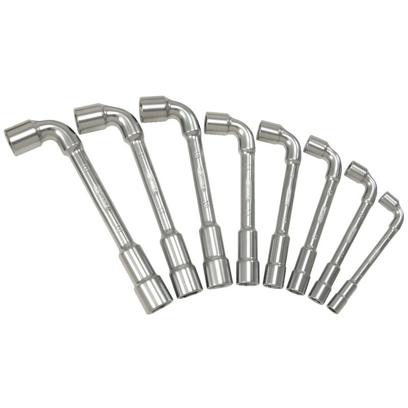 foto del prodotto serie di chiavi a tubo doppie ultimatepiegate,13pz.8 24mm