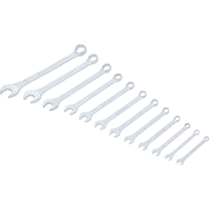 foto del prodotto serie di chiavi combinate anello forchetta 6 22 mm 12 pz.