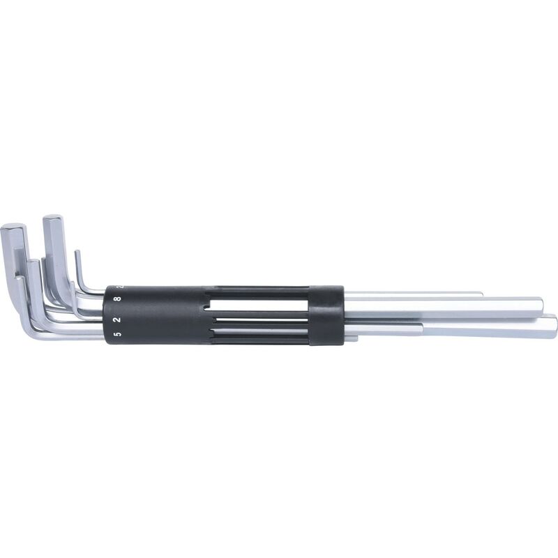 foto del prodotto serie di chiavi maschio esagonali piegate 3in1,8pz.2 10mm