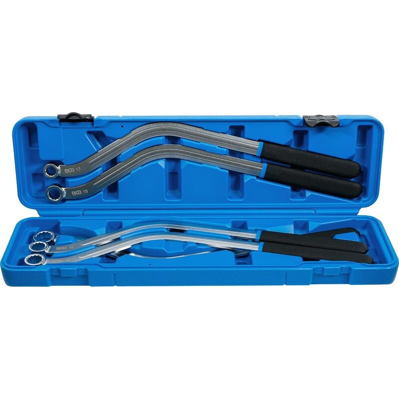 foto del prodotto serie di chiavi rullo tenditore poligonali, forma speciale 13 19 mm 5 pz.