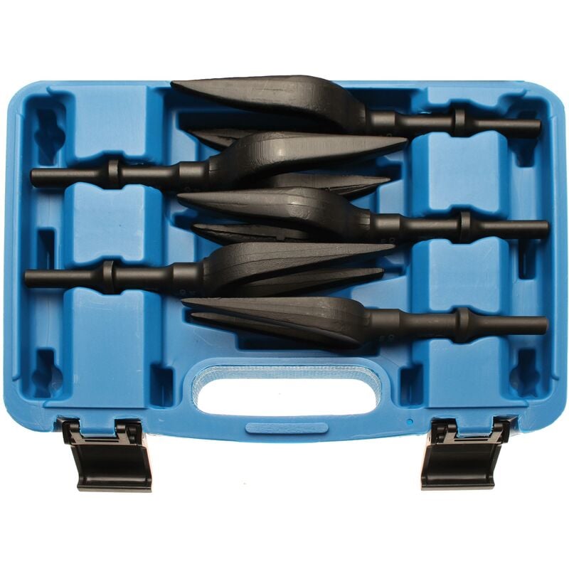 foto del prodotto serie di forchette per giunti sferici per kit di scalpelli pneumatici 5 pz.