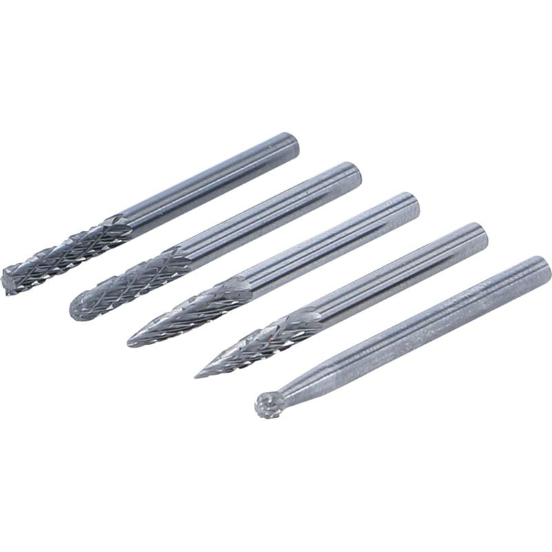 foto del prodotto serie di frese hss, extra corte 5 pz.