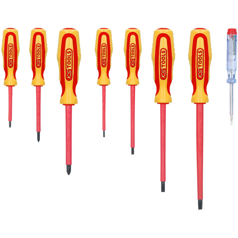 foto del prodotto serie di giraviti ergo vde,8 pzph a intaglio