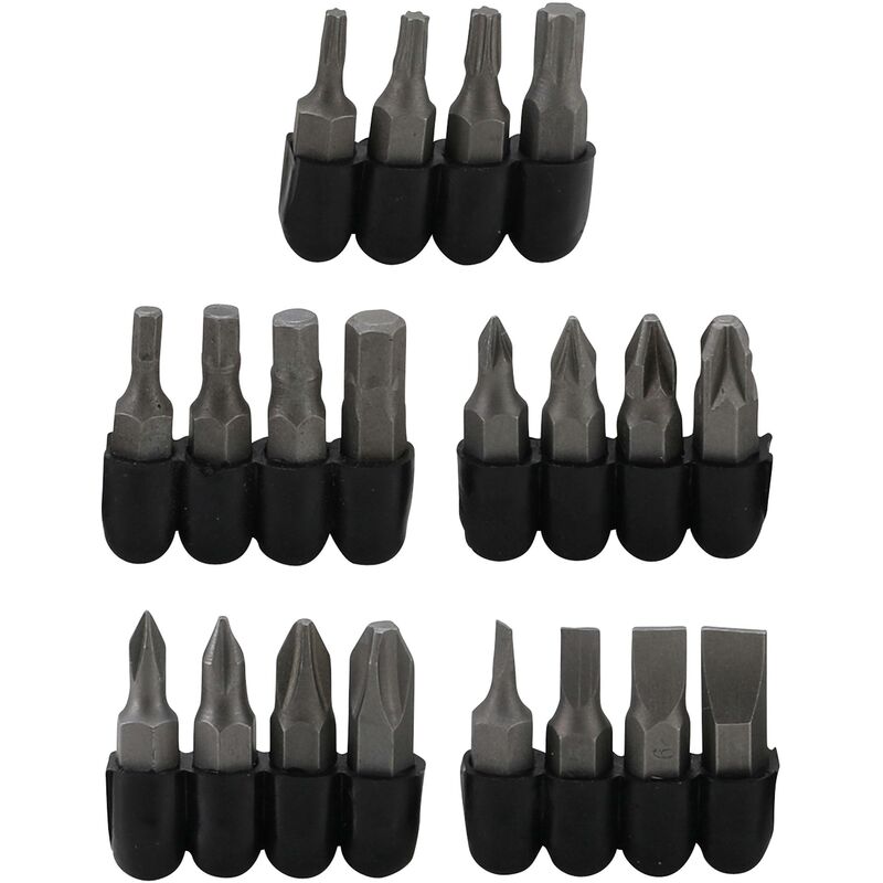 foto del prodotto serie di inserti attacco esagono esterno 6,3 mm 1 4 20 pz.