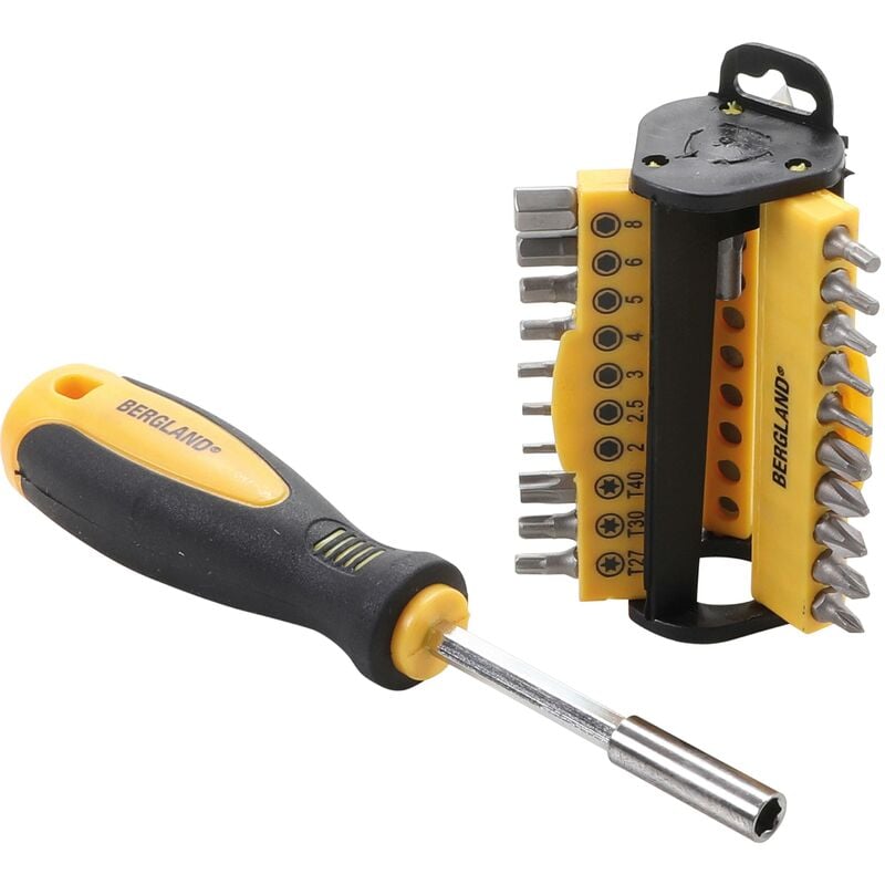 foto del prodotto serie di inserti per cacciavite 31 pz.