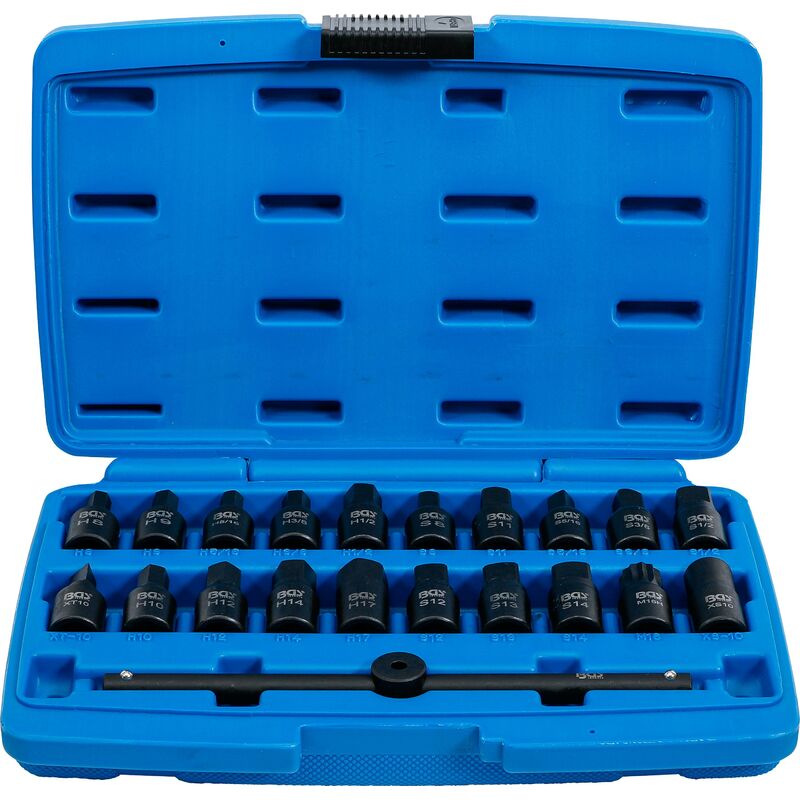 foto del prodotto serie di inserti per coppa dell olio 10 mm 3 8 21 pz.