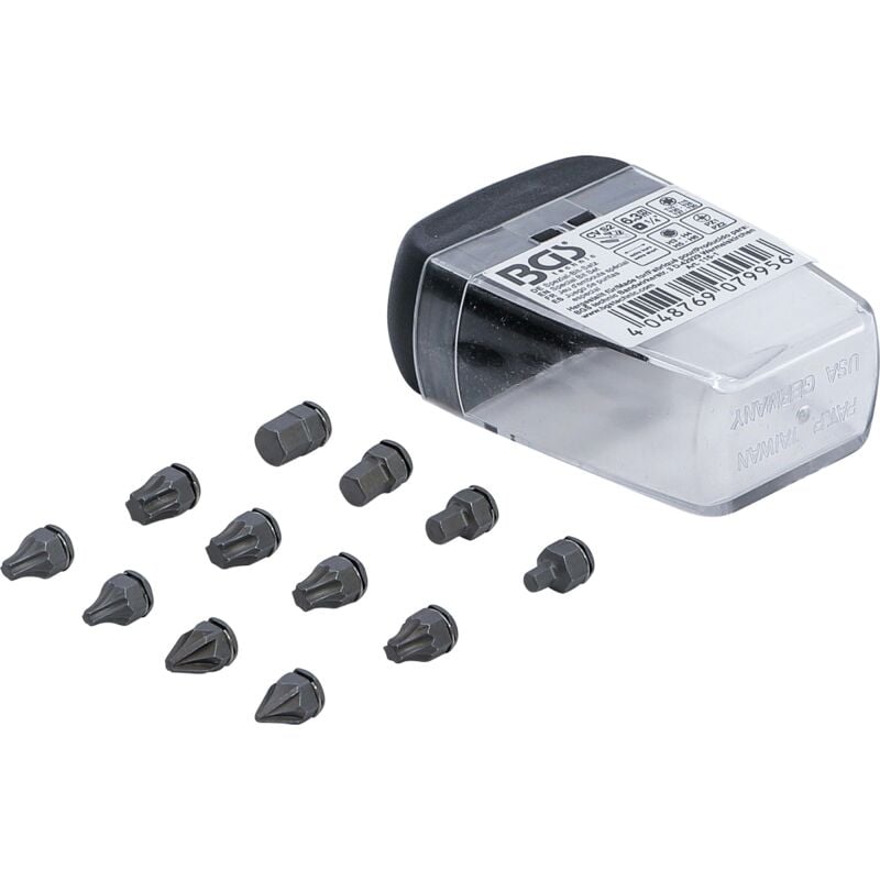 foto del prodotto serie di inserti speciali attacco quadro 6,3 mm 1 4 per 115