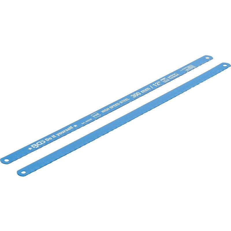 foto del prodotto serie di lame hss per seghetto 13 x 300 mm 2 pz.