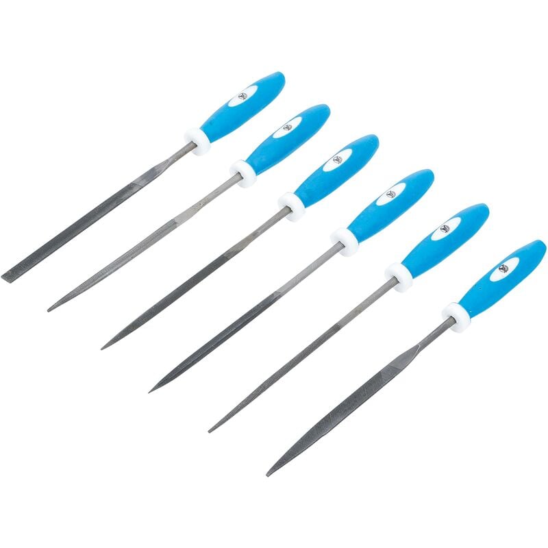 foto del prodotto serie di lime 140 mm 6 pz.