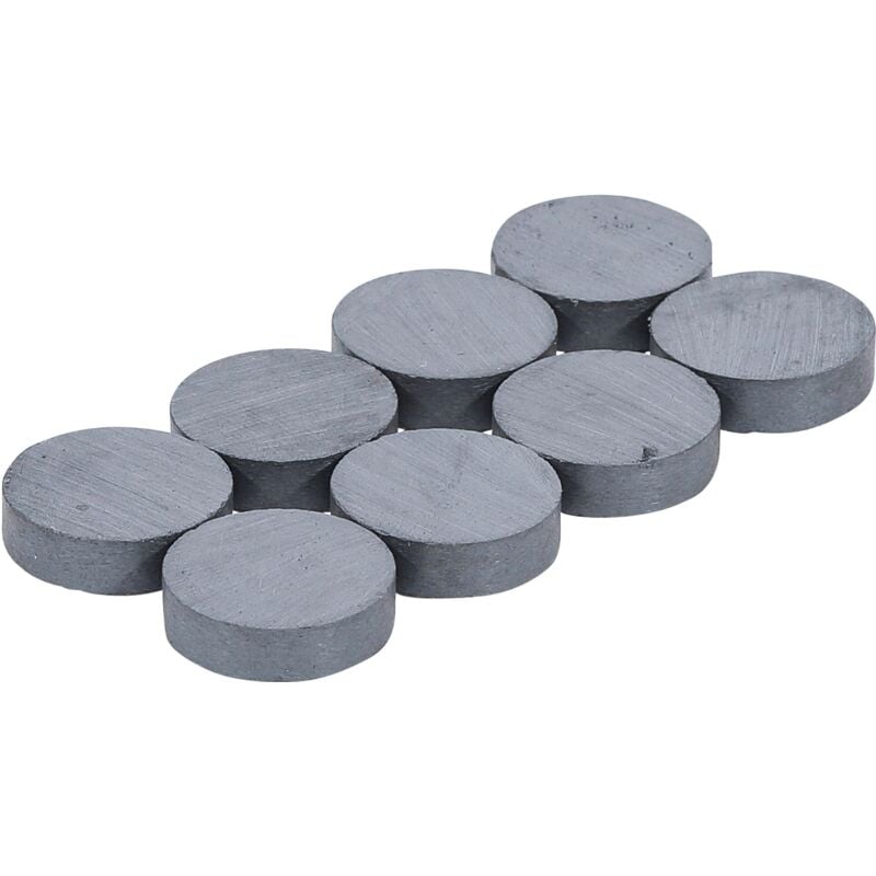 foto del prodotto serie di magneti ceramico 18 mm 8 pz.