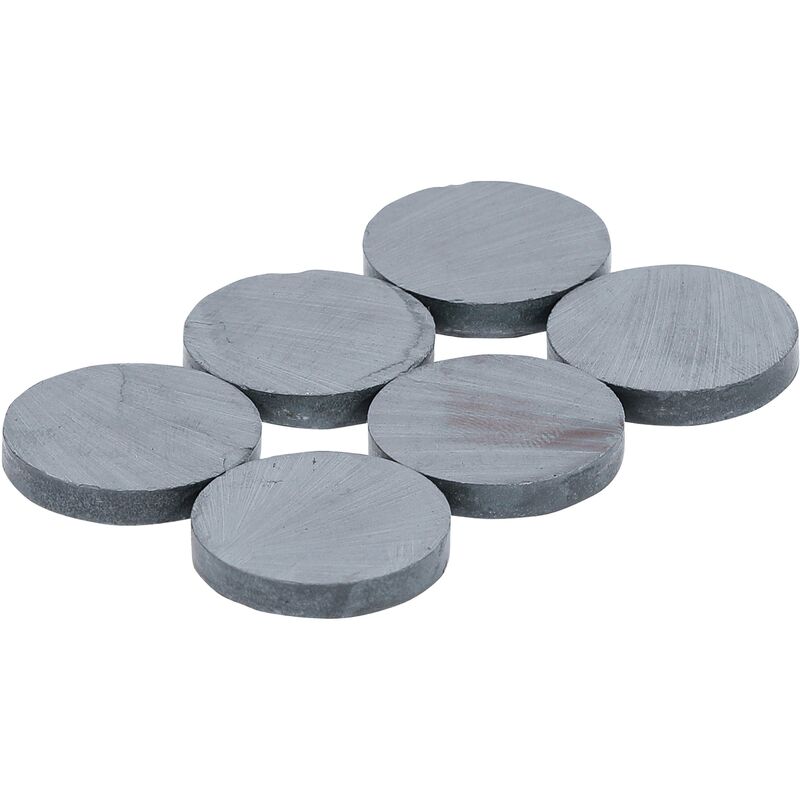foto del prodotto serie di magneti ceramico 25 mm 6 pz.