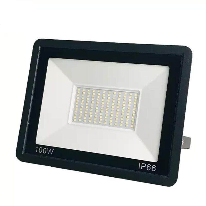 foto del prodotto serie di proiettori slim led apple 100w 6000k ip66 proiettore led apple jandei