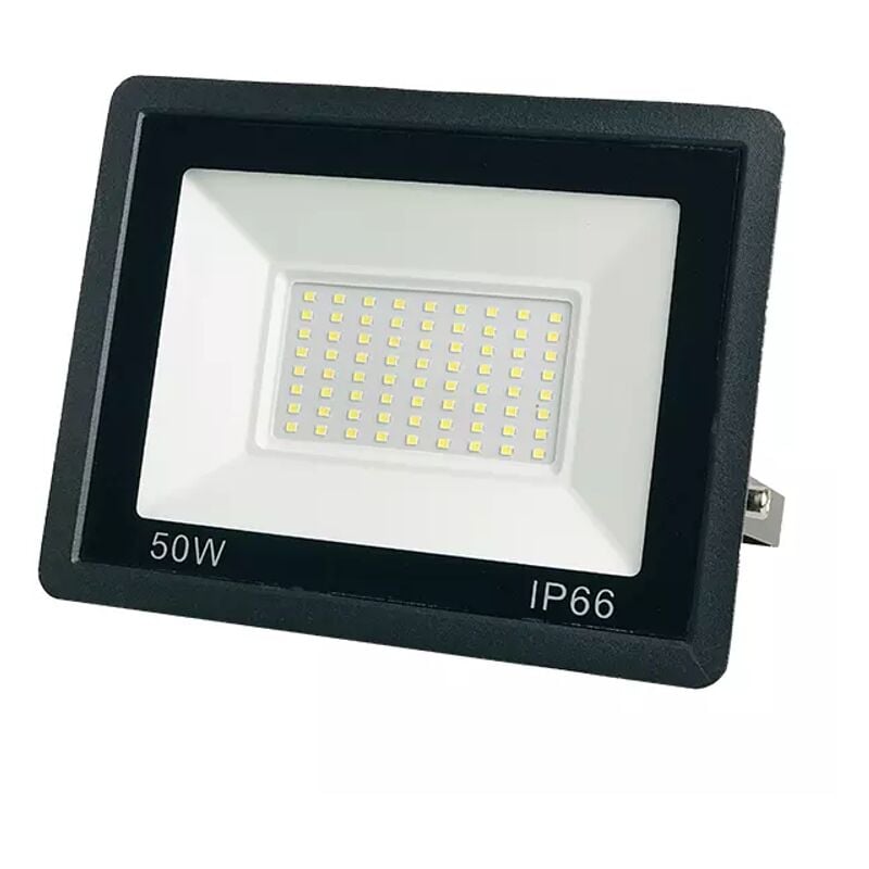 foto del prodotto serie di proiettori slim led apple 50w 6000k ip66 proiettore led apple jandei