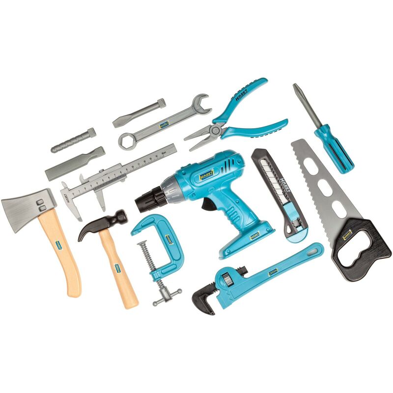 foto del prodotto serie di utensili giocattolo per bambini juniortool1 61 pezzi