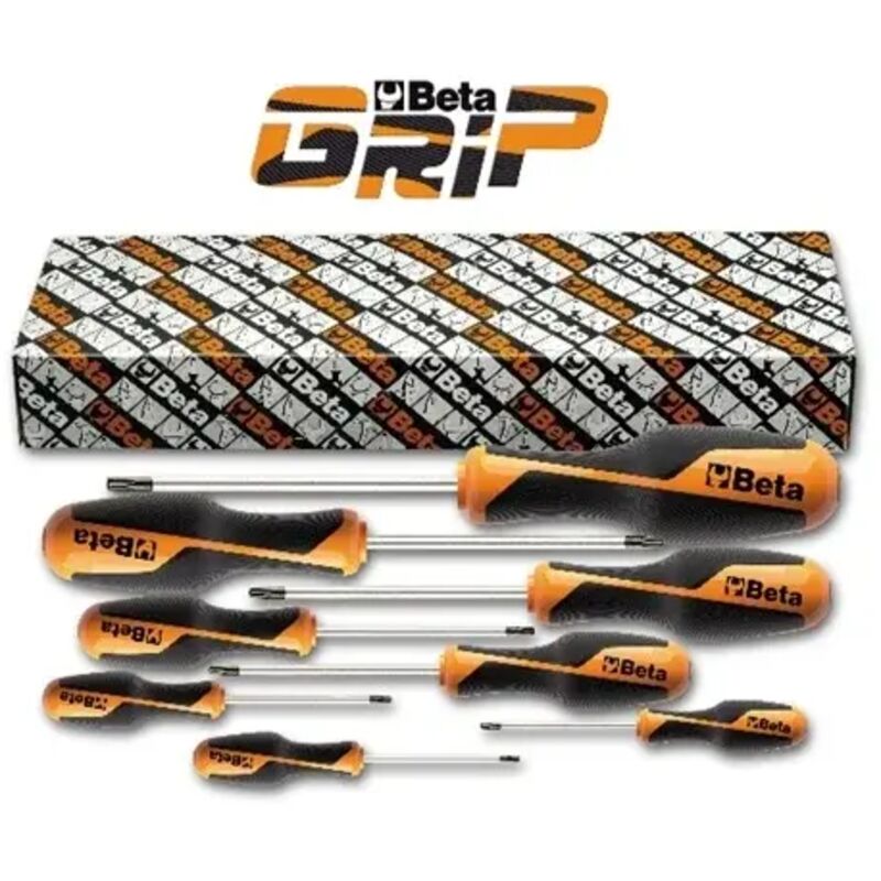 foto del prodotto serie giraviti beta grip tamper resistant torx beta 1268rtx s8 8 pz