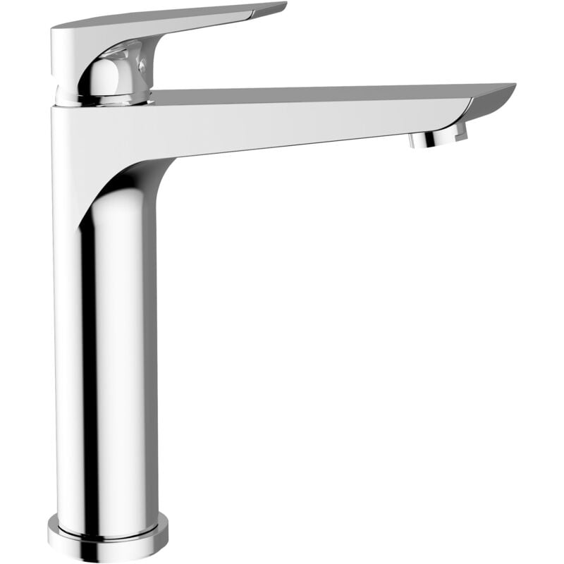 foto del prodotto serie girona miscelatore monocomando lavello bocca fissa cromo
