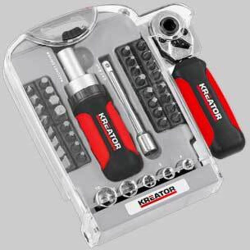 foto del prodotto serie inserti con cricchetto 40 pezzi