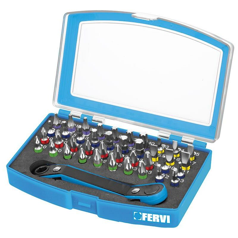 foto del prodotto serie inserti esagonali per avvitatore fervi 0402