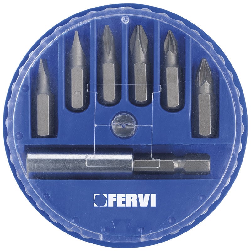 foto del prodotto serie inserti per avvitatori 1 4 fervi 0089
