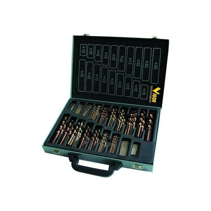 foto del prodotto serie punte hss vigor cobalt 6 pz. 116 mm. 1 10
