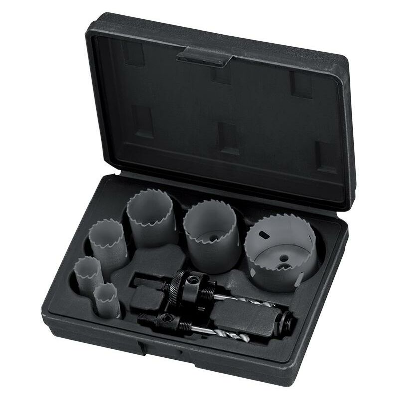 foto del prodotto serie seghe a tazza bimetalliche 19 57 mm per idraulico fervi 0278 008s