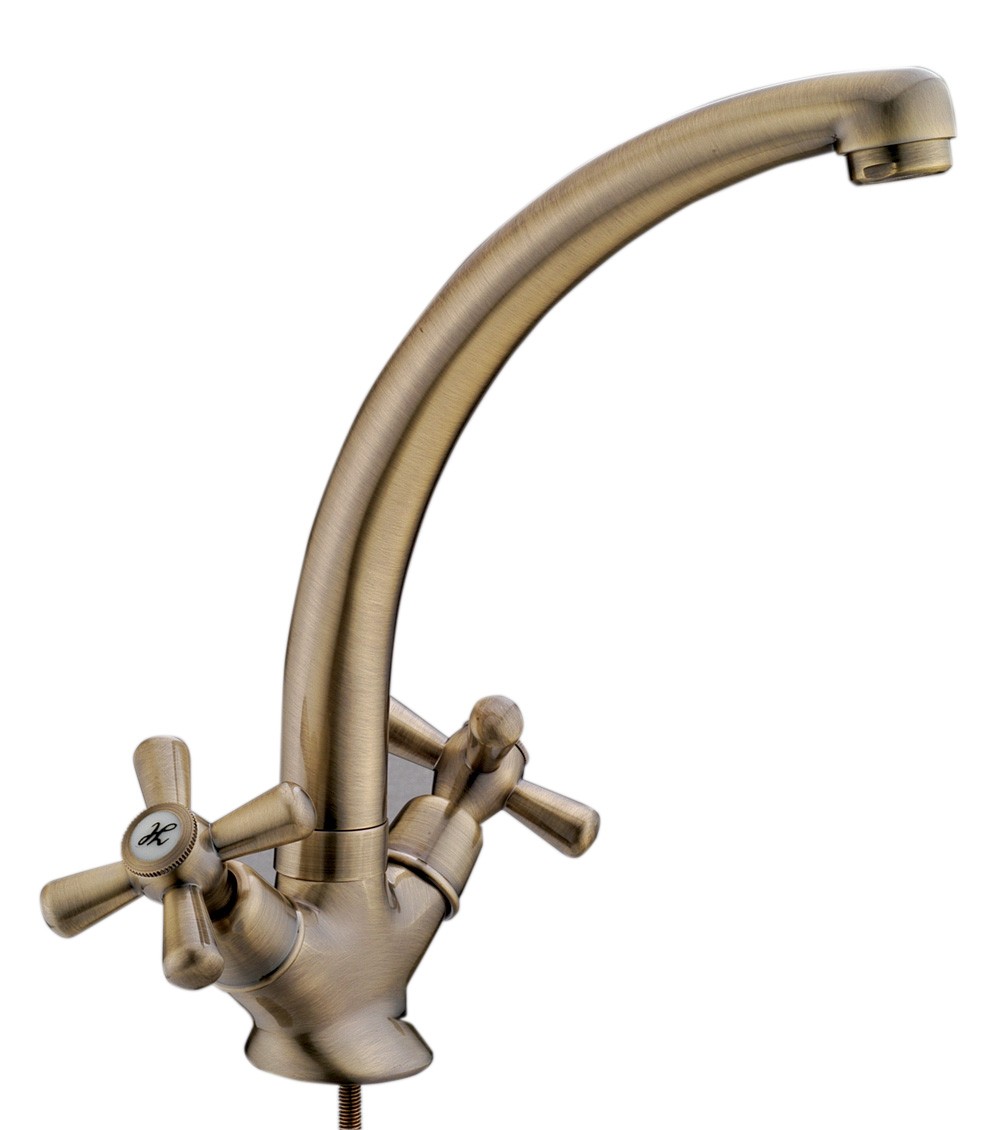 foto del prodotto serie sofia monof. lavello croce bronzo