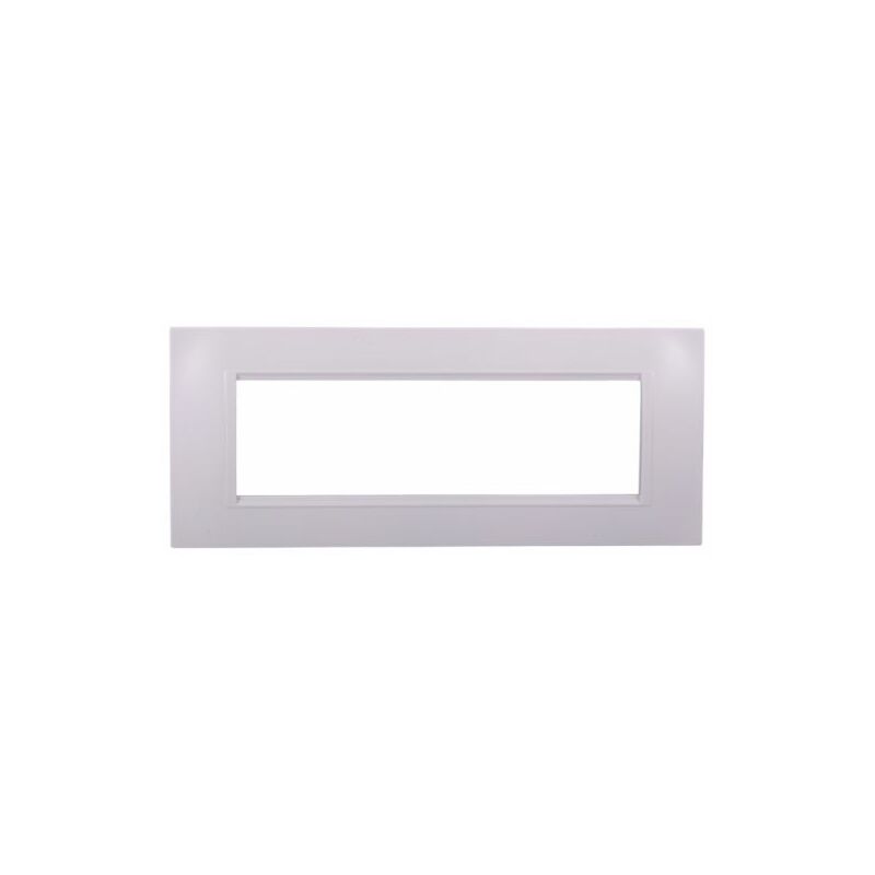 foto del prodotto serie space placca 507 7p moduli quadra bianca compatibile living ln89702 ettroit