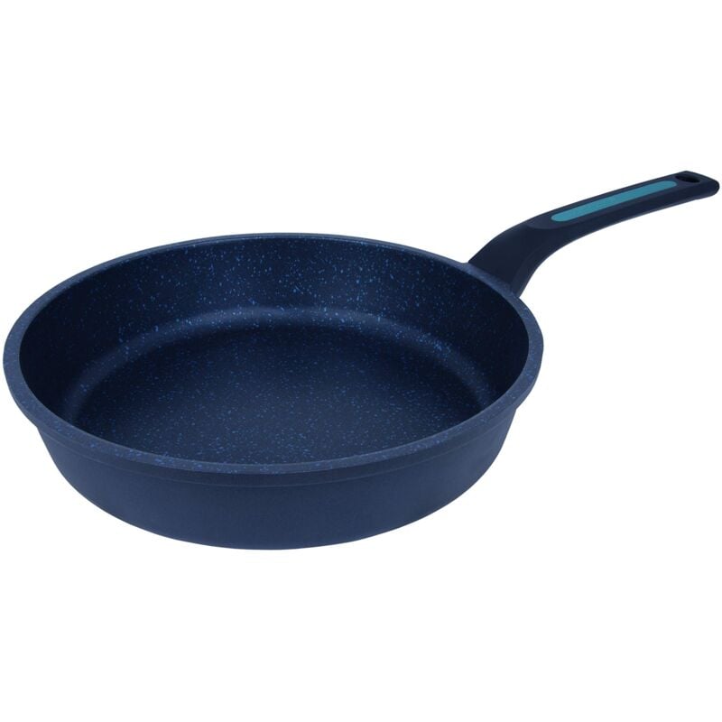 foto del prodotto serie thera padella antiaderente alluminio fuso adatto a qualsiasi cucina manico ergonomico in plastica e silicone lavabile in lavastoviglie colore