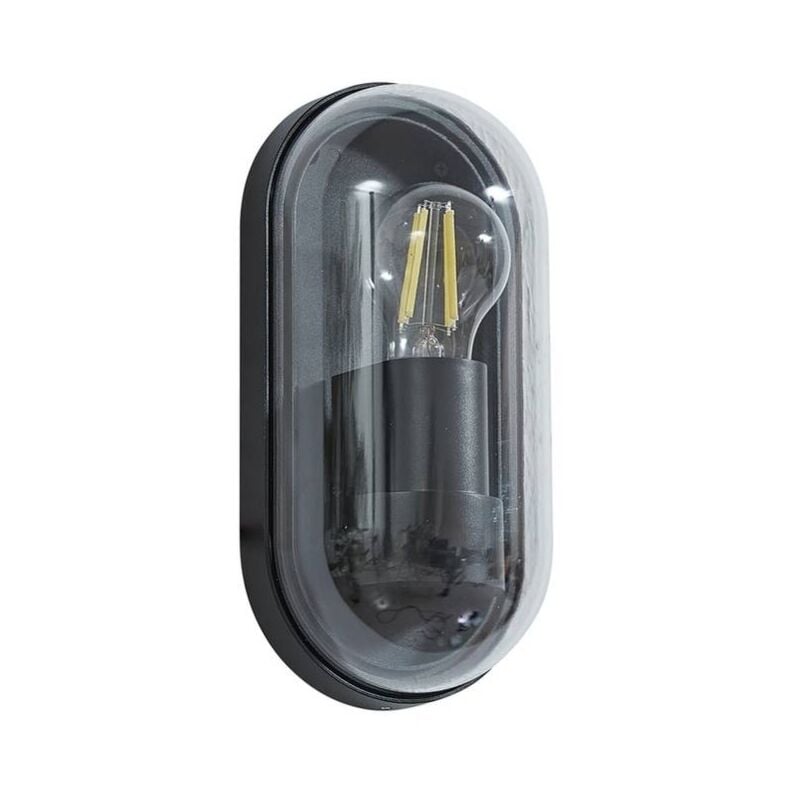 foto del prodotto serine' in nero da alluminio - lucande