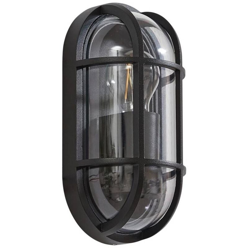 foto del prodotto serine' in nero da alluminio - lucande