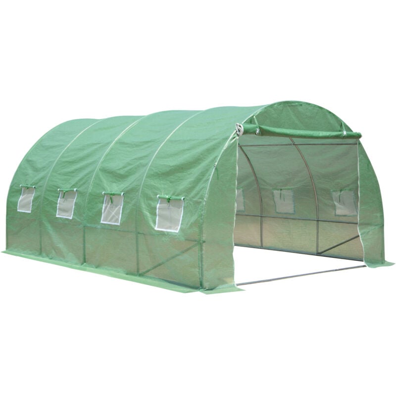 foto del prodotto serra a foglio zelsius 4 x 3 x 2 m, serra stabile per pomodori, tenda a foglio