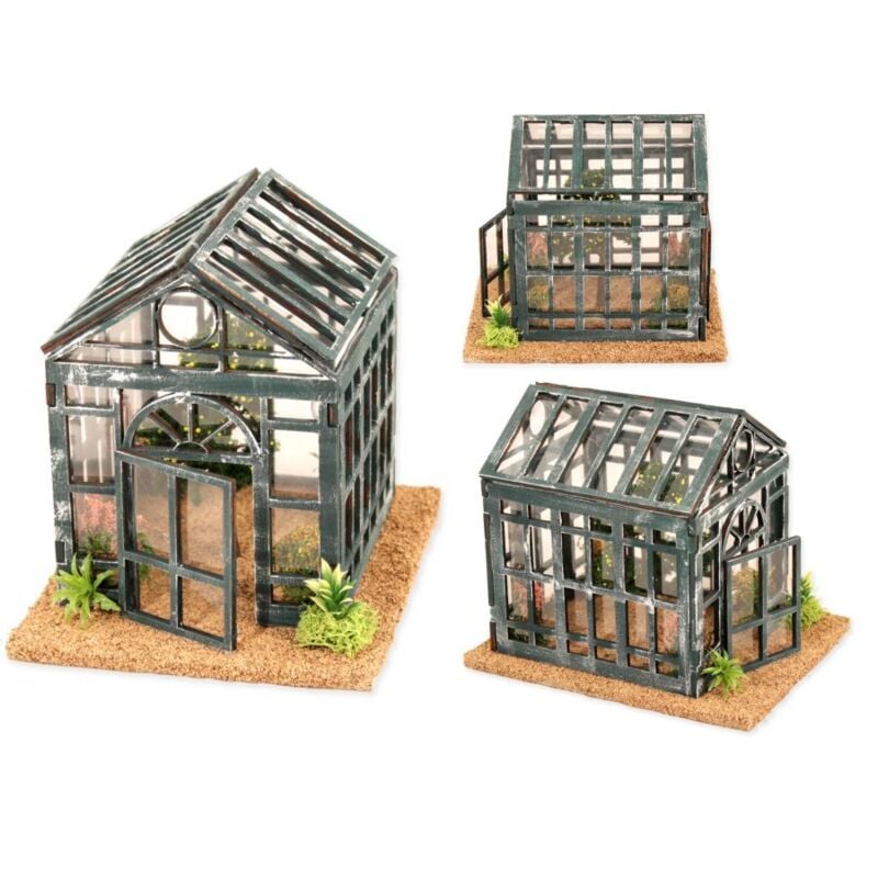 foto del prodotto serra con pianta e fiori prezzo cad uno