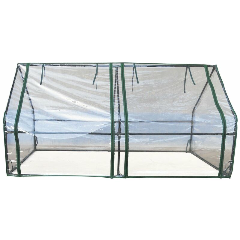 foto del prodotto serra tunnel da giardino terrazza balcone brixo 180x90 cm