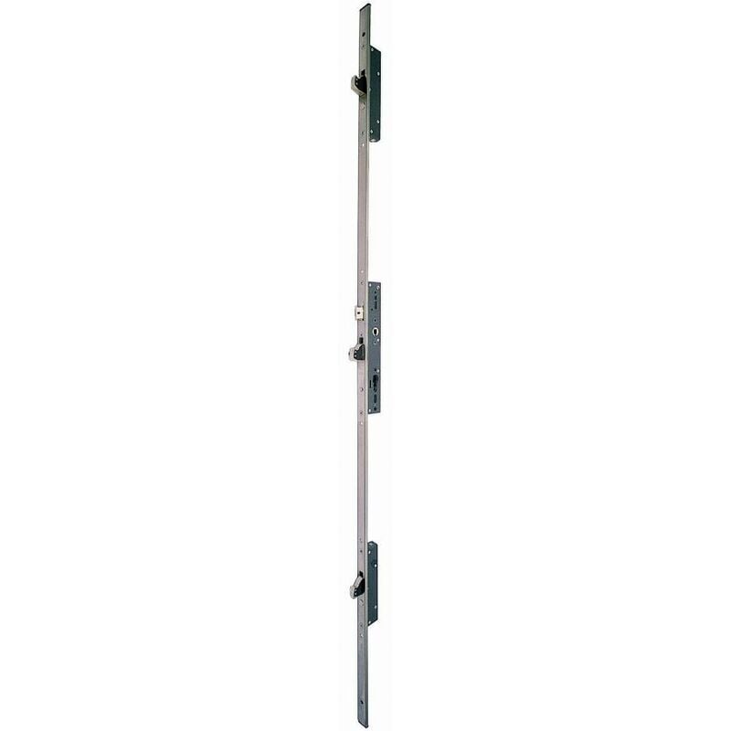 foto del prodotto serratura a 3 punti multiblindo inox iseo con catenaccio reversibile placca u 1860x24x6 perno 35 795101352
