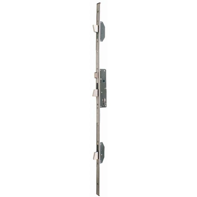 foto del prodotto serratura a 3 punti multiblindo inox iseo reversibile frontale piatto 2300x24x3 perno 30 795110302