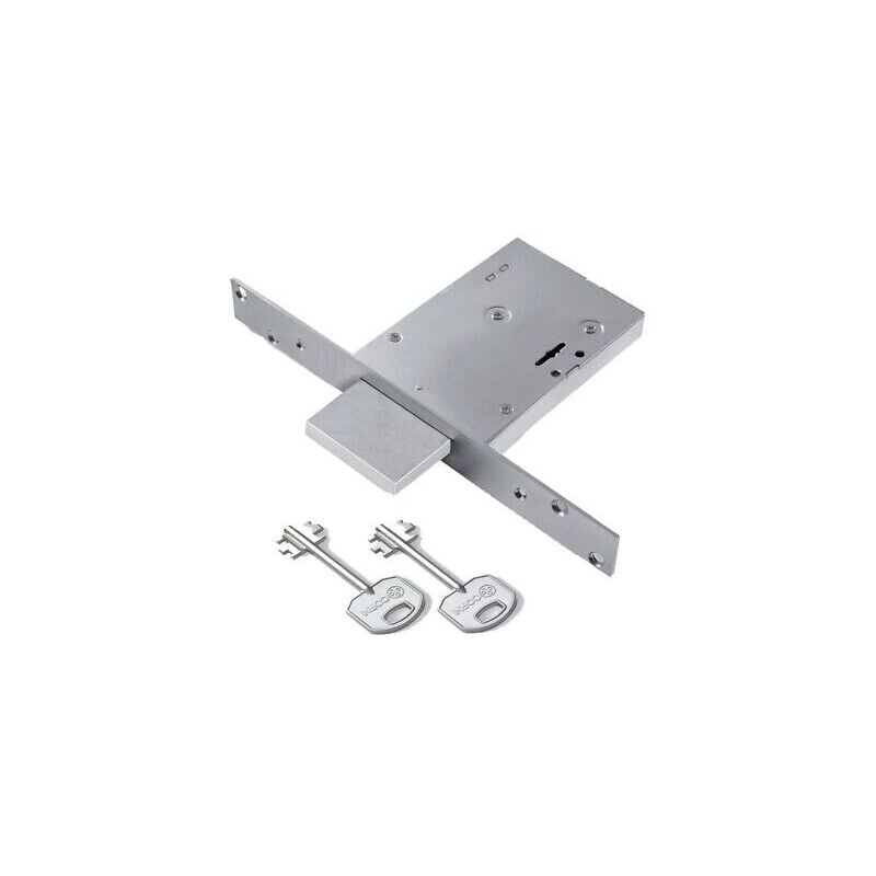 foto del prodotto serratura a doppia mappa inferriate art. 8td1004 yale e70 versione ka scatola 123x82 mm
