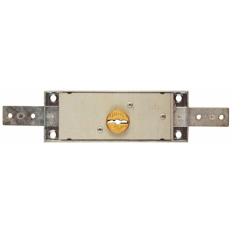 foto del prodotto serratura centrale per serranda catenaccio 2 mandate sx dx scatola 155x56 mm 8601