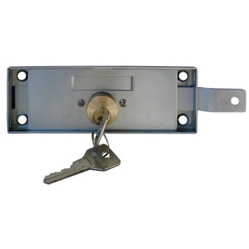 foto del prodotto serratura cisa laterale 41525/78/d per serranda lato destra ricambio robusto