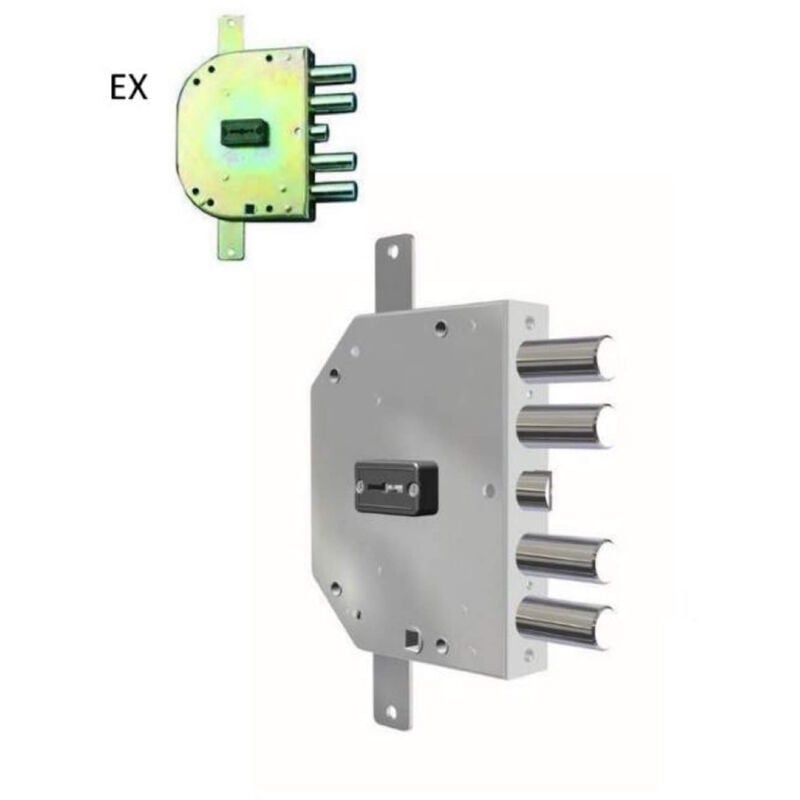 foto del prodotto serratura cr c.r. 2155 28 plus 2155 28 destra dx senza aste sicurezza