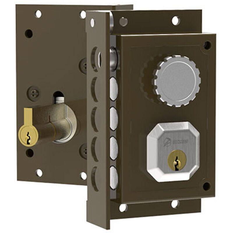 foto del prodotto serratura da applicare sinistra dorcas con maniglia c9111 iz c-c9111i